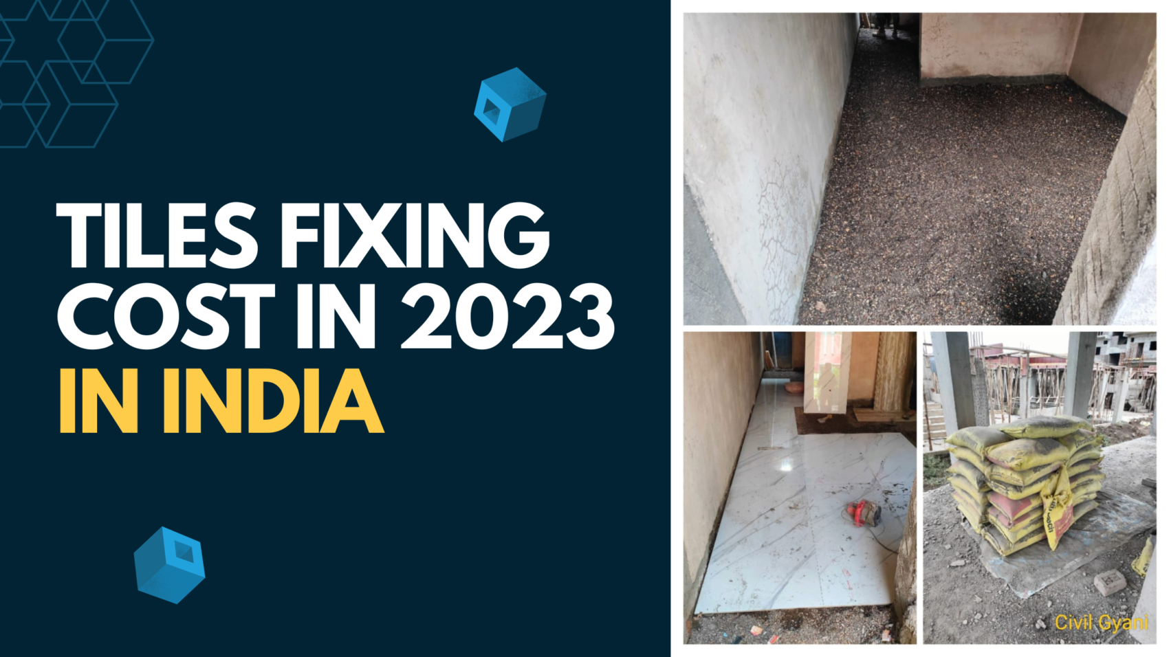 TILES FIXING COST IN 2023